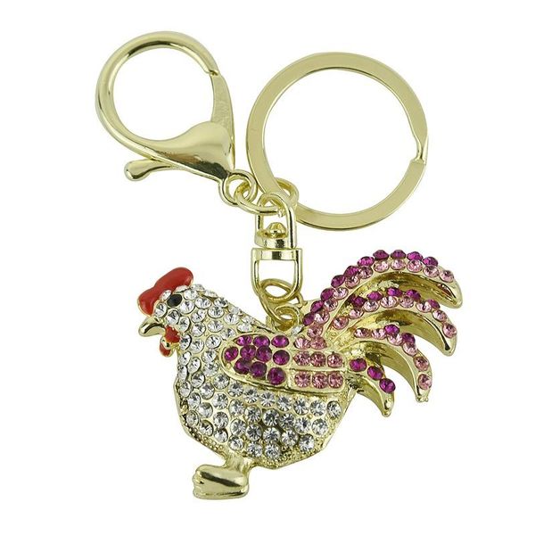 keychains rooster sparkling rhinestone keychain crystal handbag charm key chain (purple), Silver
keychains rooster sparkling rhinestone keychain crystal handbag charm key chain (purple), Silver