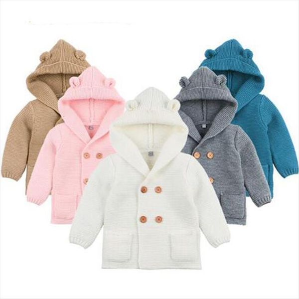knitting cardigan toddler baby boys girls solid color ears hooded knitted warm coat clothes long sleeve jacket, Blue;gray
knitting cardigan toddler baby boys girls solid color ears hooded knitted warm coat clothes long sleeve jacket, Blue;gray