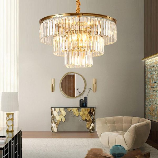 chandeliers luxury modern light chandelier for living room gold home decor led crystal lamp round dining chain cristal lighting fixture
chandeliers luxury modern light chandelier for living room gold home decor led crystal lamp round dining chain cristal lighting fixture