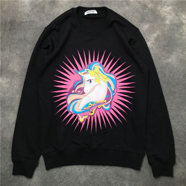 men's hoodies & sweatshirts hoodie, unicorn and raiow pattern, cotton veet, men's street, hip hop, 20 pieces, # g92, Black
men's hoodies & sweatshirts hoodie, unicorn and raiow pattern, cotton veet, men's street, hip hop, 20 pieces, # g92, Black