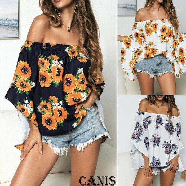 women floral loose shirts fashion ladies summer casual boho blouse shirt female women's blouses &, White
women floral loose shirts fashion ladies summer casual boho blouse shirt female women's blouses &, White