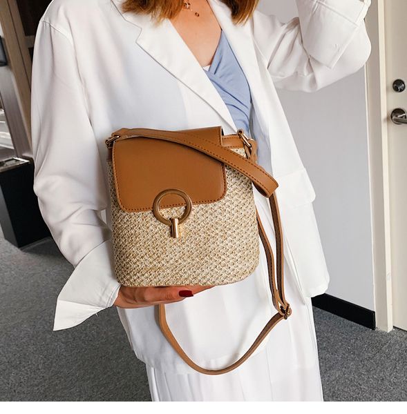 casual straw women shoulder bag rattan handbags wicker woven crossbody bags summer beach buckets ladies travel purses
casual straw women shoulder bag rattan handbags wicker woven crossbody bags summer beach buckets ladies travel purses