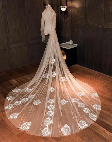 bridal veils wedding veil 3 meters long big dispersed ivory white applique one-layer bride accessories in stock 2021, Black
bridal veils wedding veil 3 meters long big dispersed ivory white applique one-layer bride accessories in stock 2021, Black