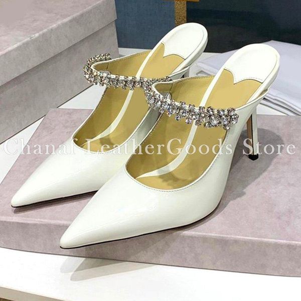 dress shoes women pump mules designer sandals high heel patent leather diamond studs luxury womens casual shoe white, Black
dress shoes women pump mules designer sandals high heel patent leather diamond studs luxury womens casual shoe white, Black