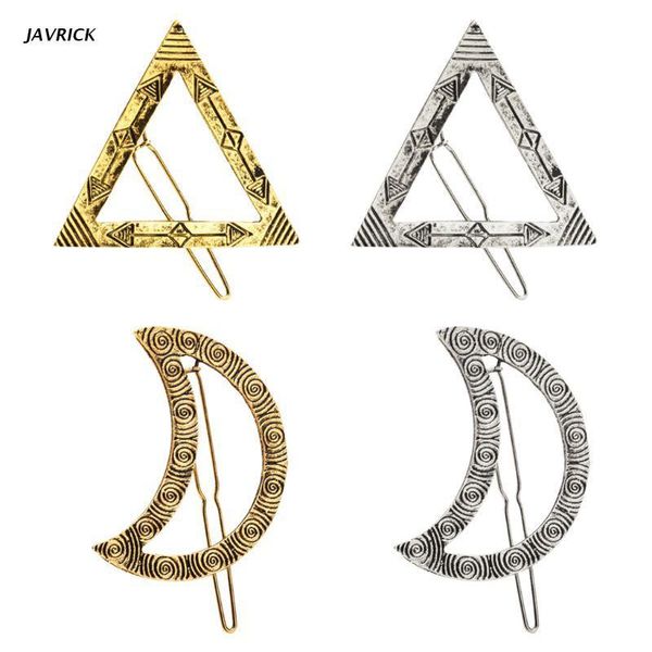 hair clips & barrettes ethnic geometric texture metal alloy frog bobby pins women vintage triangle moon shaped clip decorative, Golden;silver
hair clips & barrettes ethnic geometric texture metal alloy frog bobby pins women vintage triangle moon shaped clip decorative, Golden;silver