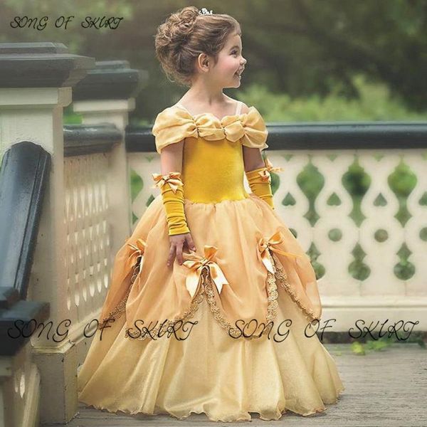 girl's dresses shoulder-wrapped bow knot little flower girls princess detachable sleeves spaghetti strap cute birthday, Red;yellow
girl's dresses shoulder-wrapped bow knot little flower girls princess detachable sleeves spaghetti strap cute birthday, Red;yellow