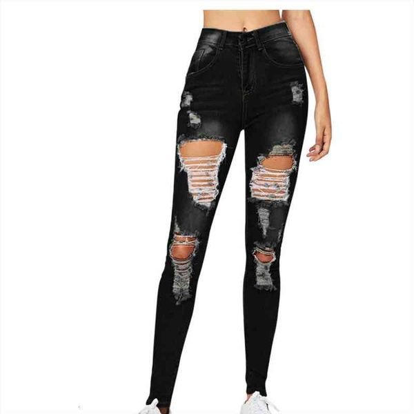 black ripped jeans for women street style high waist distressed trouser stretch skinny hole denim pencil pants 4
black ripped jeans for women street style high waist distressed trouser stretch skinny hole denim pencil pants 4