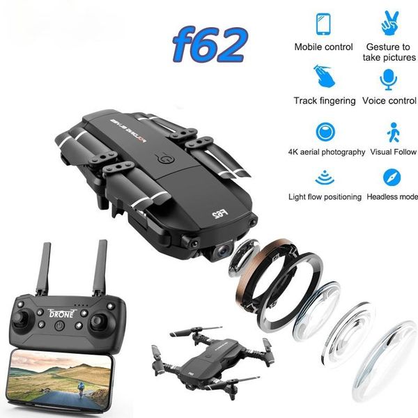 drones f62 mini drone with 4k hd camera optical flow gesture control follow foldable quadcopter professional rc helicopter toy for kids
drones f62 mini drone with 4k hd camera optical flow gesture control follow foldable quadcopter professional rc helicopter toy for kids