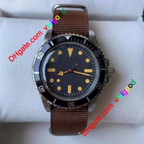 2 style new comex black dial automatic mens watch steel case ceramics bezel leather strap gents watches, Slivery;brown
2 style new comex black dial automatic mens watch steel case ceramics bezel leather strap gents watches, Slivery;brown