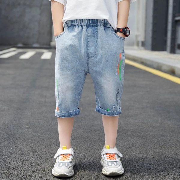 jeans summer children's denim shorts for teens boy 13 years - 4 kids short pants teenagers, Blue
jeans summer children's denim shorts for teens boy 13 years - 4 kids short pants teenagers, Blue