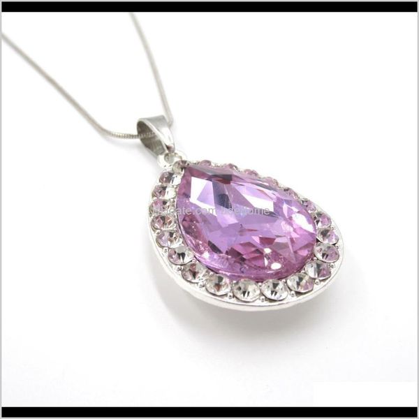 & pendants drop delivery 2021 kids girls women princess the first chain necklace stainless steel with purple teardrop amulet pendant necklac, Silver
& pendants drop delivery 2021 kids girls women princess the first chain necklace stainless steel with purple teardrop amulet pendant necklac, Silver