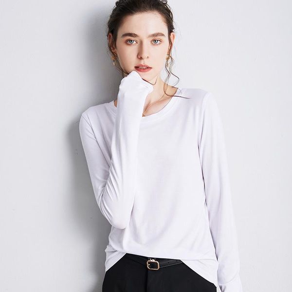 women's t-shirt spring autumn long sleeve women t-shirts fashion lady white t shirt solid female casual tees basic tshirt
women's t-shirt spring autumn long sleeve women t-shirts fashion lady white t shirt solid female casual tees basic tshirt