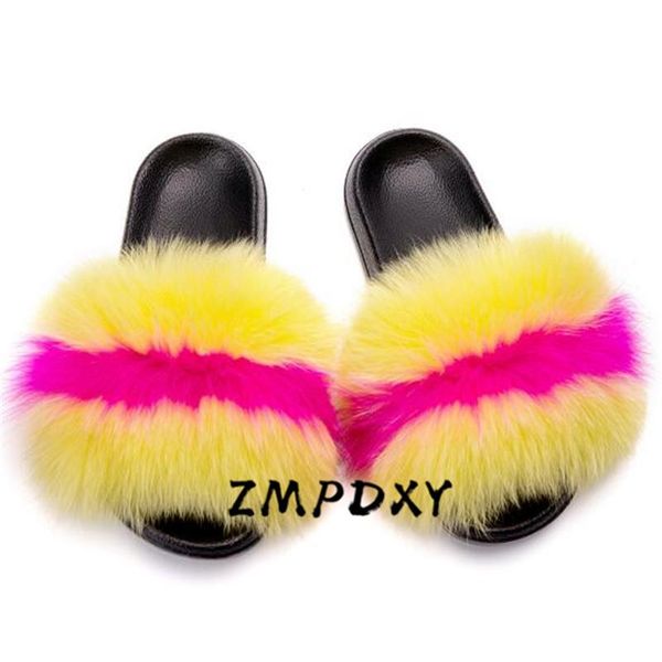slippers women's fluffy fur shoes kids/children's raccoon female comfy plush slides ladies beach flip flops sandals, Black
slippers women's fluffy fur shoes kids/children's raccoon female comfy plush slides ladies beach flip flops sandals, Black