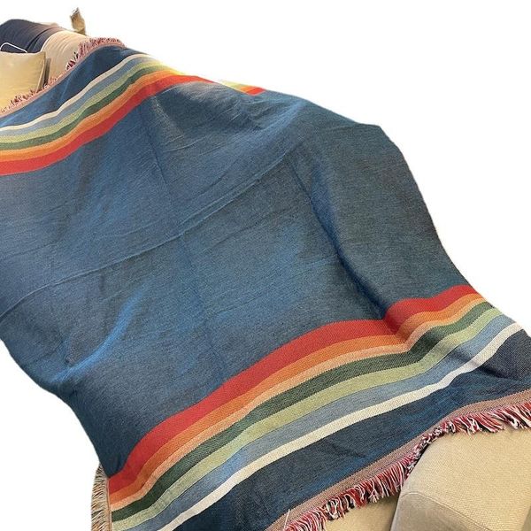 blankets outdoor decoration blanket cover sofa towel leisure rainbow 
blankets outdoor decoration blanket cover sofa towel leisure rainbow