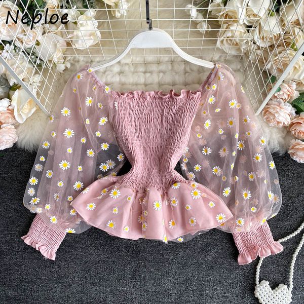neploe mesh yarn lantern sleeve elastic force slim wasit ruffles shirts summer square collar sweet fresh women blouse 82295 210423, White
neploe mesh yarn lantern sleeve elastic force slim wasit ruffles shirts summer square collar sweet fresh women blouse 82295 210423, White