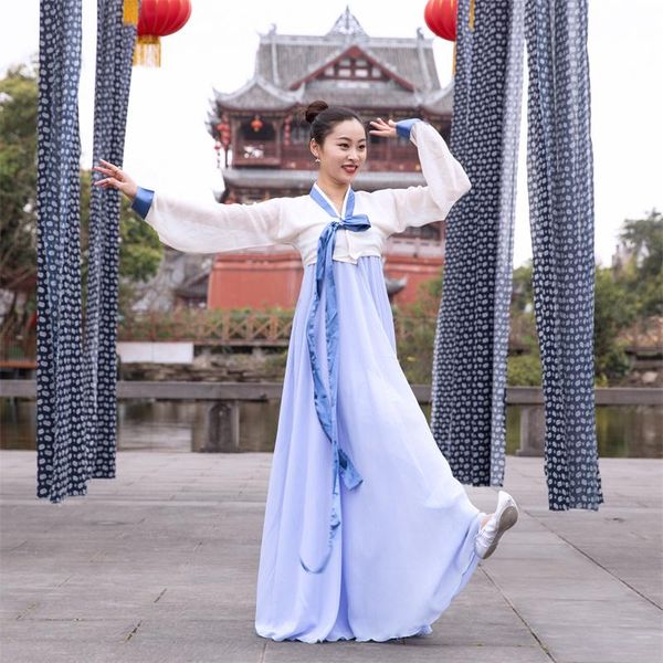 ethnic clothing korean dance costume performance female minority high-grade stage grading practice, Red
ethnic clothing korean dance costume performance female minority high-grade stage grading practice, Red