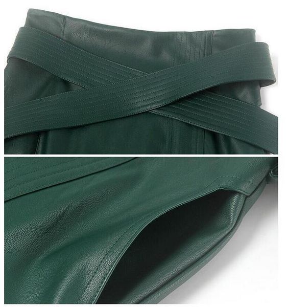skirts summer high waist leather skirt half female elegant side zipper buttock sounter end one step, Black
skirts summer high waist leather skirt half female elegant side zipper buttock sounter end one step, Black