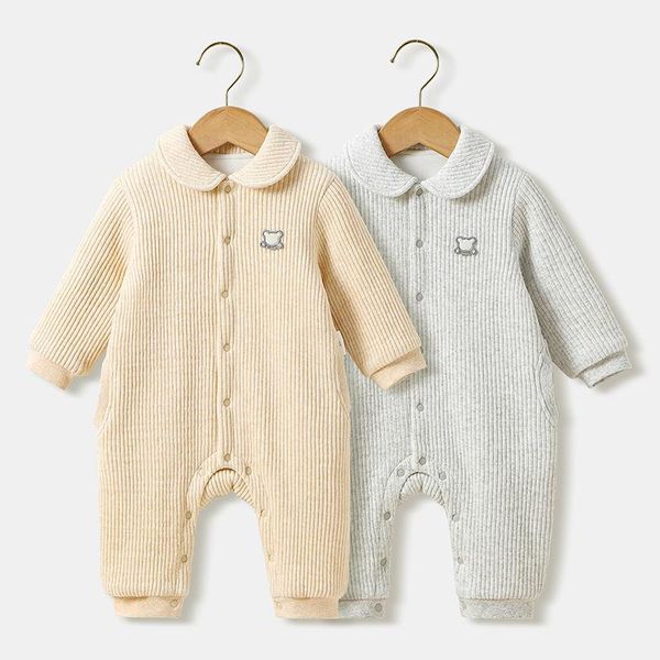 jumpsuits autumn and winter baby one-piece clothespin silk cloth warm long-sleeved romper born girl outfit boy clothes, Blue
jumpsuits autumn and winter baby one-piece clothespin silk cloth warm long-sleeved romper born girl outfit boy clothes, Blue