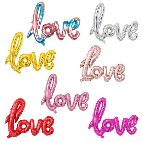 party decoration 108cm ligatures love letter large size foil balloon anniversary wedding valentines day po props supplies
party decoration 108cm ligatures love letter large size foil balloon anniversary wedding valentines day po props supplies