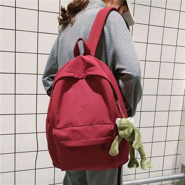 backpack 2021 female fashion korean style nylon pendant junior high school students
backpack 2021 female fashion korean style nylon pendant junior high school students