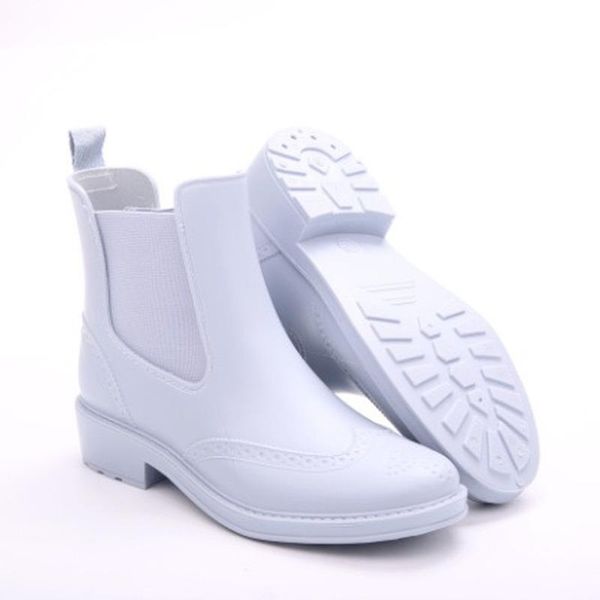 boots waterproof rubber shoes non-slip short rain ladies fashion style outer wear solid color, Black 
boots waterproof rubber shoes non-slip short rain ladies fashion style outer wear solid color, Black