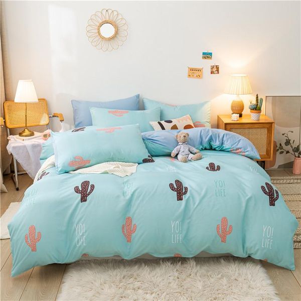 bedding sets girl's children's bed quilt three piece set four student dormitory cover pillow case
bedding sets girl's children's bed quilt three piece set four student dormitory cover pillow case
