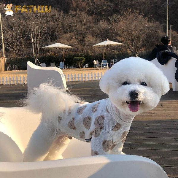 dog apparel fathin 100% cotton lovely bear knitting sweater for small large clothes s-xxl
dog apparel fathin 100% cotton lovely bear knitting sweater for small large clothes s-xxl