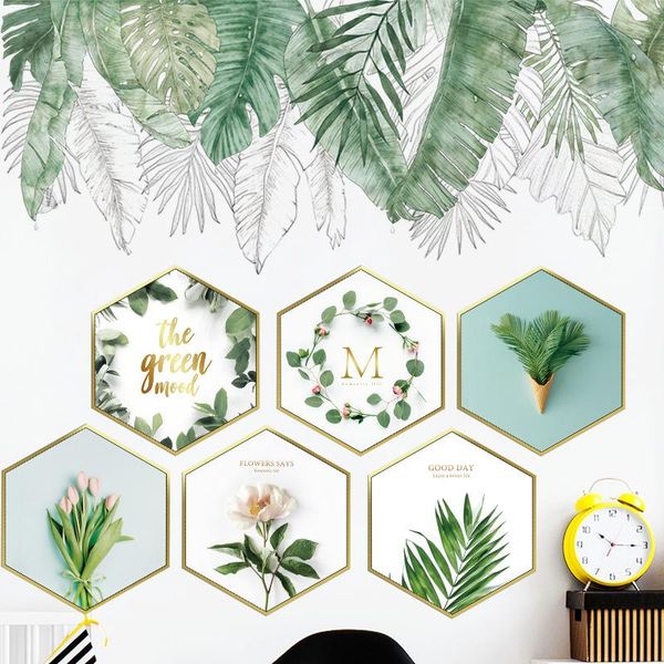 wall stickers tropical green leaf bedroom living room sofa tv background detachable home decoration
wall stickers tropical green leaf bedroom living room sofa tv background detachable home decoration