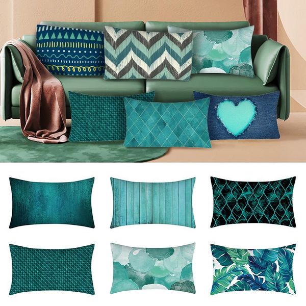pillow case (16 styles)30x50cm creative simple teal blue nature style cover sofa car waist throw cushion home decoration
pillow case (16 styles)30x50cm creative simple teal blue nature style cover sofa car waist throw cushion home decoration