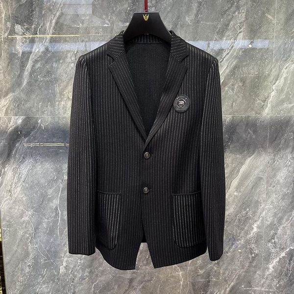 men's jackets sa09185 fashion coats & 2021 runway luxury european design party style clothing, Black;brown
men's jackets sa09185 fashion coats & 2021 runway luxury european design party style clothing, Black;brown