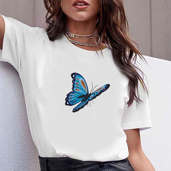 women's t-shirt butterfly t-shirts women short sleeve tshirt woman 2021 women-clothing crop summer with sleeves clothes for, White
women's t-shirt butterfly t-shirts women short sleeve tshirt woman 2021 women-clothing crop summer with sleeves clothes for, White