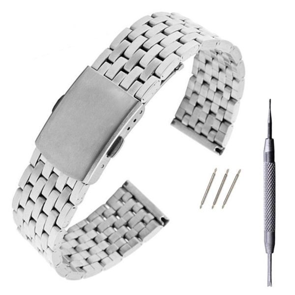 watch bands silver men women band strap stainless stell deployment clasp speed master wrist 18mm 20mm 22mm accessories, Black;brown
watch bands silver men women band strap stainless stell deployment clasp speed master wrist 18mm 20mm 22mm accessories, Black;brown