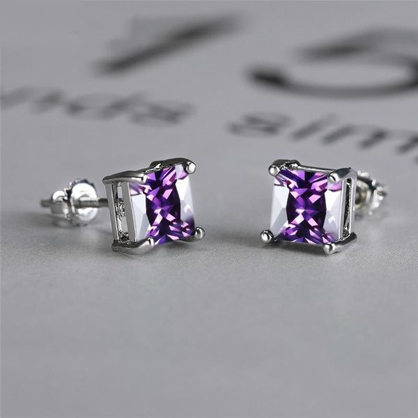 stud multicolor crystal square stone screw back earrings mystic rainbow zircon fashion silver color for women, Golden;silver
stud multicolor crystal square stone screw back earrings mystic rainbow zircon fashion silver color for women, Golden;silver