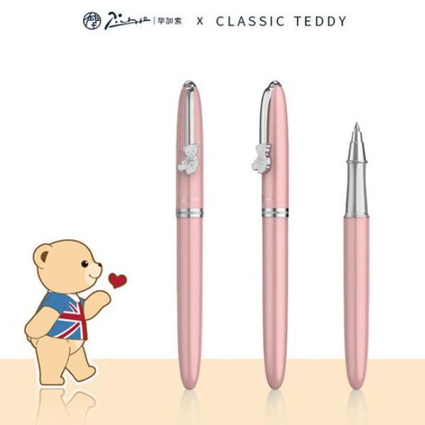 ballpoint pens pimio picasso 922 metal roller ball pen pink teddy series writing for business office & school supply, Blue;orange
ballpoint pens pimio picasso 922 metal roller ball pen pink teddy series writing for business office & school supply, Blue;orange