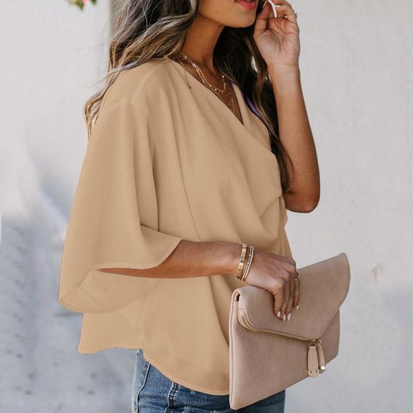 women's blouses & shirts women shirt casual draped v-neck koszula damska flared sleeve loose white harajuku elegant blouse camisas de
women's blouses & shirts women shirt casual draped v-neck koszula damska flared sleeve loose white harajuku elegant blouse camisas de