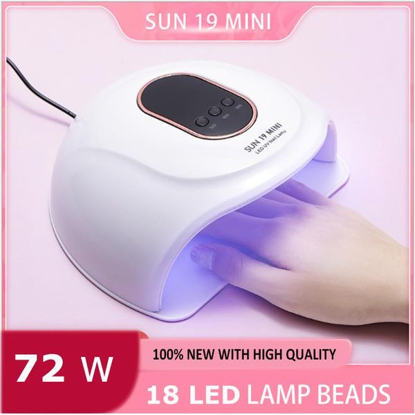 portable 72w pink nail dryer machine uv led lamp 30/60/90s timer usb cable home use gel varnish tool dryers
portable 72w pink nail dryer machine uv led lamp 30/60/90s timer usb cable home use gel varnish tool dryers