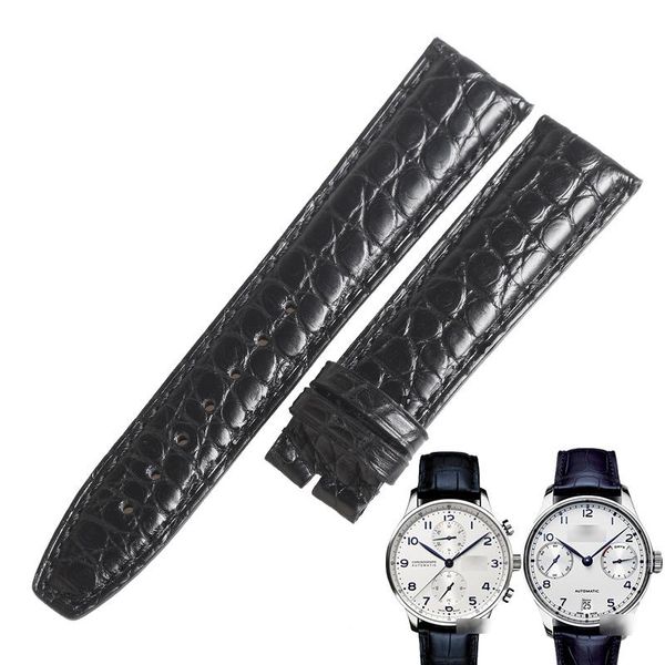 watch bands wentula watchband for family alligator skin /crocodile grain iw356501 iw356305 band, Black;brown
watch bands wentula watchband for family alligator skin /crocodile grain iw356501 iw356305 band, Black;brown