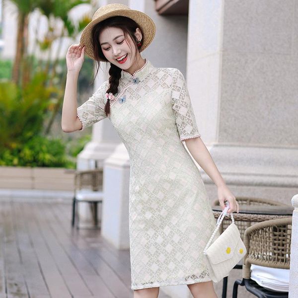 ethnic clothing autumn butterfly applique beading half sleeve chiffon cheongsam elegant traditional chinese women mandarin collar lace qipao, Red
ethnic clothing autumn butterfly applique beading half sleeve chiffon cheongsam elegant traditional chinese women mandarin collar lace qipao, Red