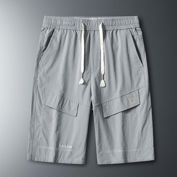 2021 cargo shorts men summer casual knee length pants male harajuku fashion bottoms elastic waist ha195 men's, White;black
2021 cargo shorts men summer casual knee length pants male harajuku fashion bottoms elastic waist ha195 men's, White;black