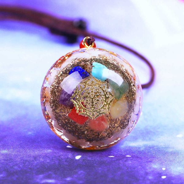luminous natural 7 chakra orgone pendant crystal healing necklace for generator energy accumulator orgonite women men handmade x0707, Silver
luminous natural 7 chakra orgone pendant crystal healing necklace for generator energy accumulator orgonite women men handmade x0707, Silver