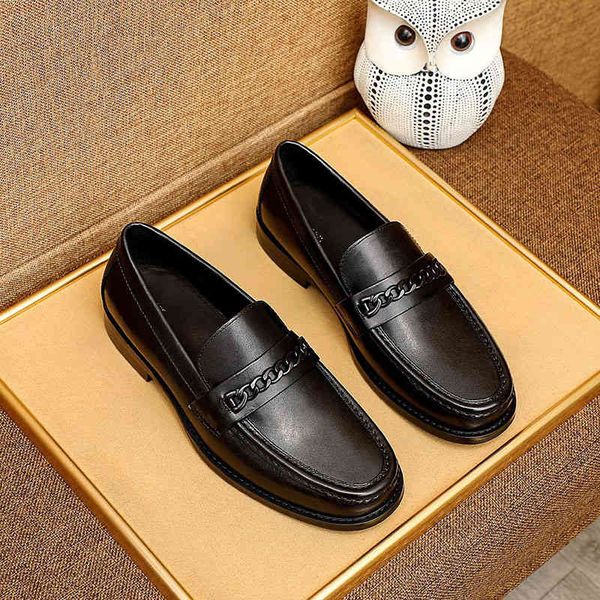 formal shoes men's leather high-end business party holiday high-luxury big brand, Black
formal shoes men's leather high-end business party holiday high-luxury big brand, Black