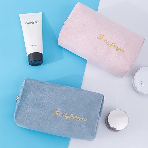 flannel make-up storage bag hand in to carry a large capacity women's cosmetic bags & cases
flannel make-up storage bag hand in to carry a large capacity women's cosmetic bags & cases