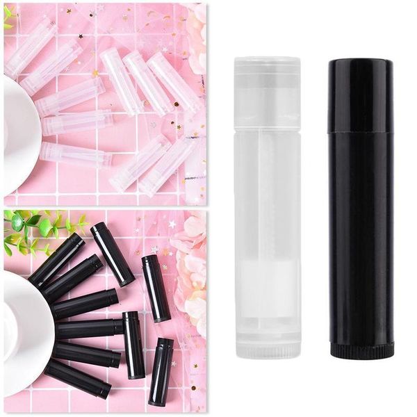 10pcs lipstick tube empty chapstick for lip gloss with caps container bottle custom black clear storage bottles & jars
10pcs lipstick tube empty chapstick for lip gloss with caps container bottle custom black clear storage bottles & jars