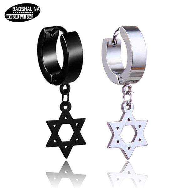 studs earrings posalina is not allergic to six star korean fashion titanium steel punk stainless, Golden;silver
studs earrings posalina is not allergic to six star korean fashion titanium steel punk stainless, Golden;silver