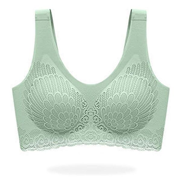 gym clothing latex seamless bra women push up underwear cooling gathers -proof pad female intimate fashion soft comfortable bralette, White;black
gym clothing latex seamless bra women push up underwear cooling gathers -proof pad female intimate fashion soft comfortable bralette, White;black