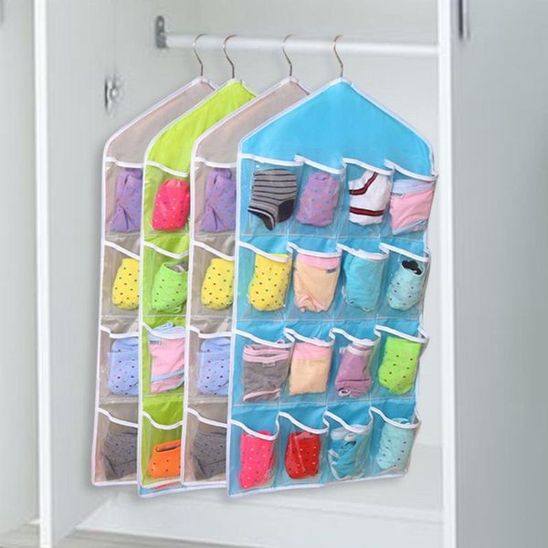 storage bags wall hanging 16 pockets cosmetics mounted wardrobe organizer underwear sock jewelry sorting bagssale
storage bags wall hanging 16 pockets cosmetics mounted wardrobe organizer underwear sock jewelry sorting bagssale