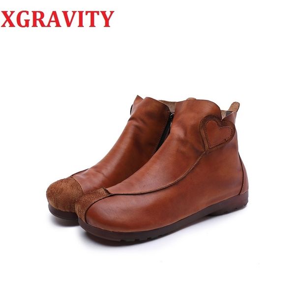 xgravity s153 new ladies forest martin boots fashin women's leisure flat boots genuine leather zipper ladies boots girl shoes 210429, Black
xgravity s153 new ladies forest martin boots fashin women's leisure flat boots genuine leather zipper ladies boots girl shoes 210429, Black