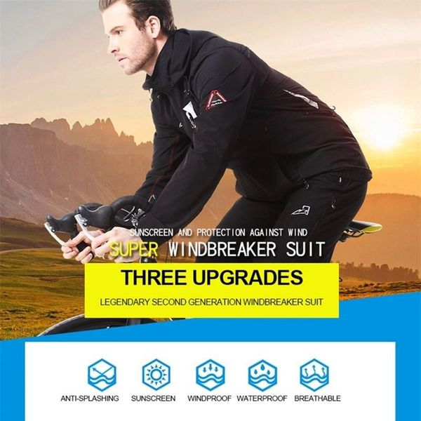 racing sets cycling suits autumn and winter long sleeves waterproof bicycle jersey set men women anti-sweat comfortable riding clothes suit, Black;blue 
racing sets cycling suits autumn and winter long sleeves waterproof bicycle jersey set men women anti-sweat comfortable riding clothes suit, Black;blue