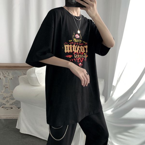 fashion t-shirt cec short sleeve men's boy loose personality teenagers half, White;black
fashion t-shirt cec short sleeve men's boy loose personality teenagers half, White;black