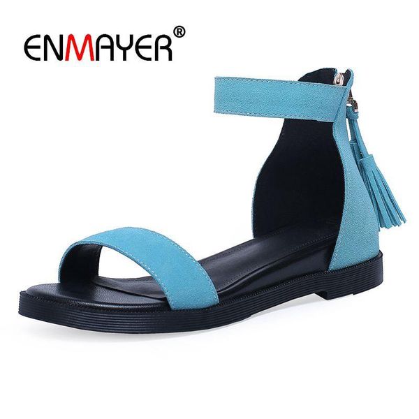 dress shoes enmayer cow suede basic wedges for women casual zip mid high fringe sandals size 34-39 ly1425, Black
dress shoes enmayer cow suede basic wedges for women casual zip mid high fringe sandals size 34-39 ly1425, Black